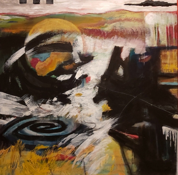 "Whirlpool", 24x24", Acrylic on Canvas