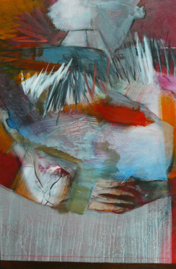 "Mother Earth", 30x36", acrylic/canvas