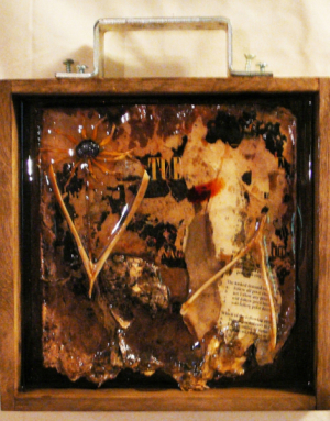 "Daisy", found materials