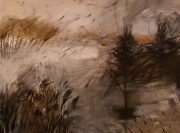 A Wind Coming Up, Image20x28, acrylic/paper/framed