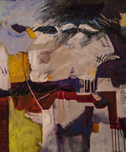 The Messenger, 36x30"Nancy Farrell